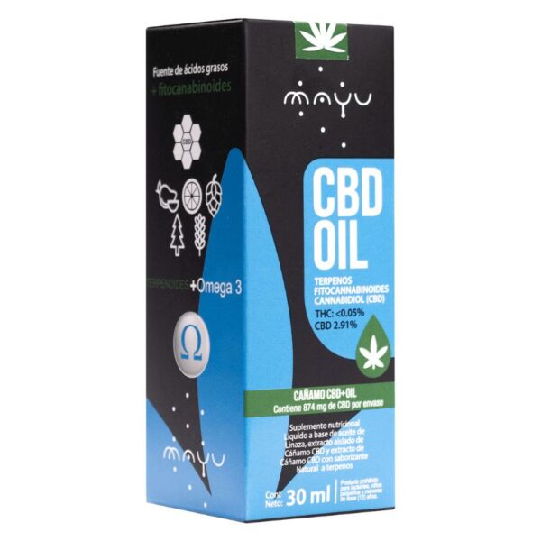 Cañamo CBD + oil 874mg / 30ml - Image 2